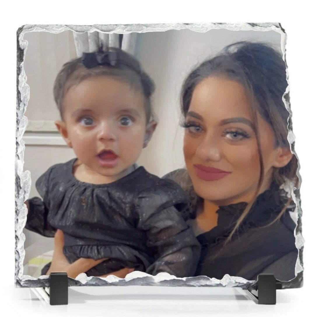 Custom Photo Slate - Personalised Keepsake