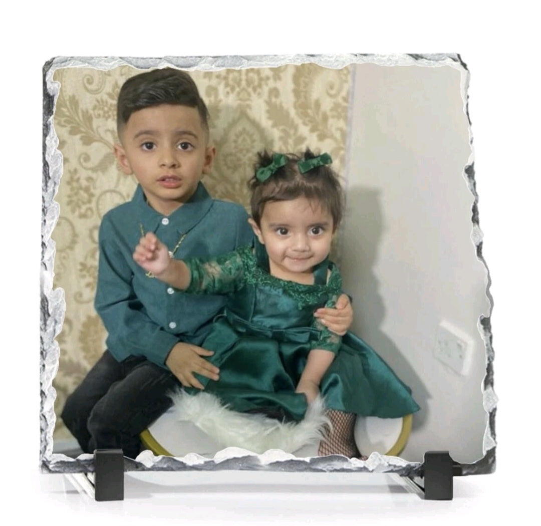 Custom Photo Slate - Personalised Keepsake