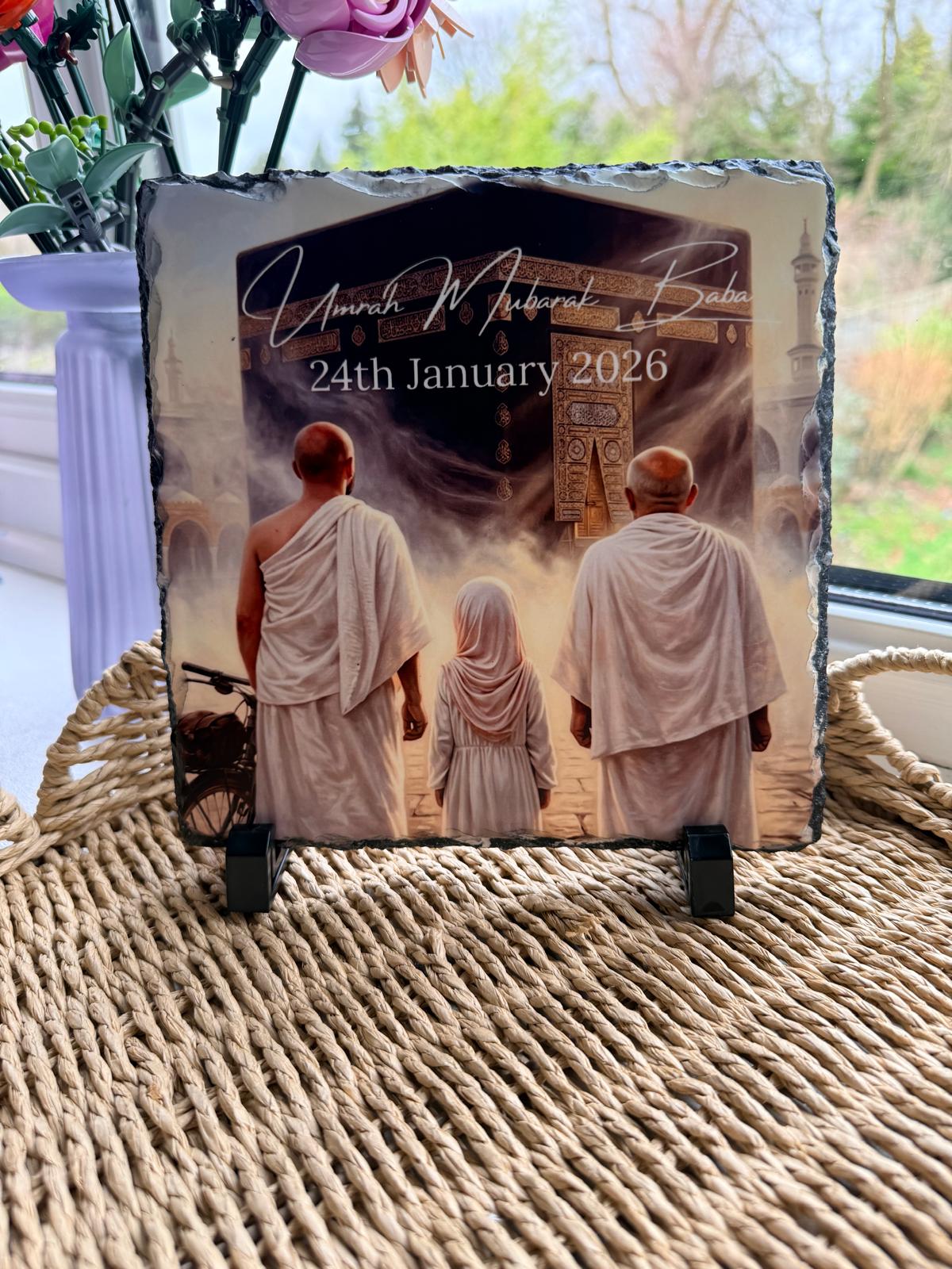Custom Photo Slate - Personalised Keepsake