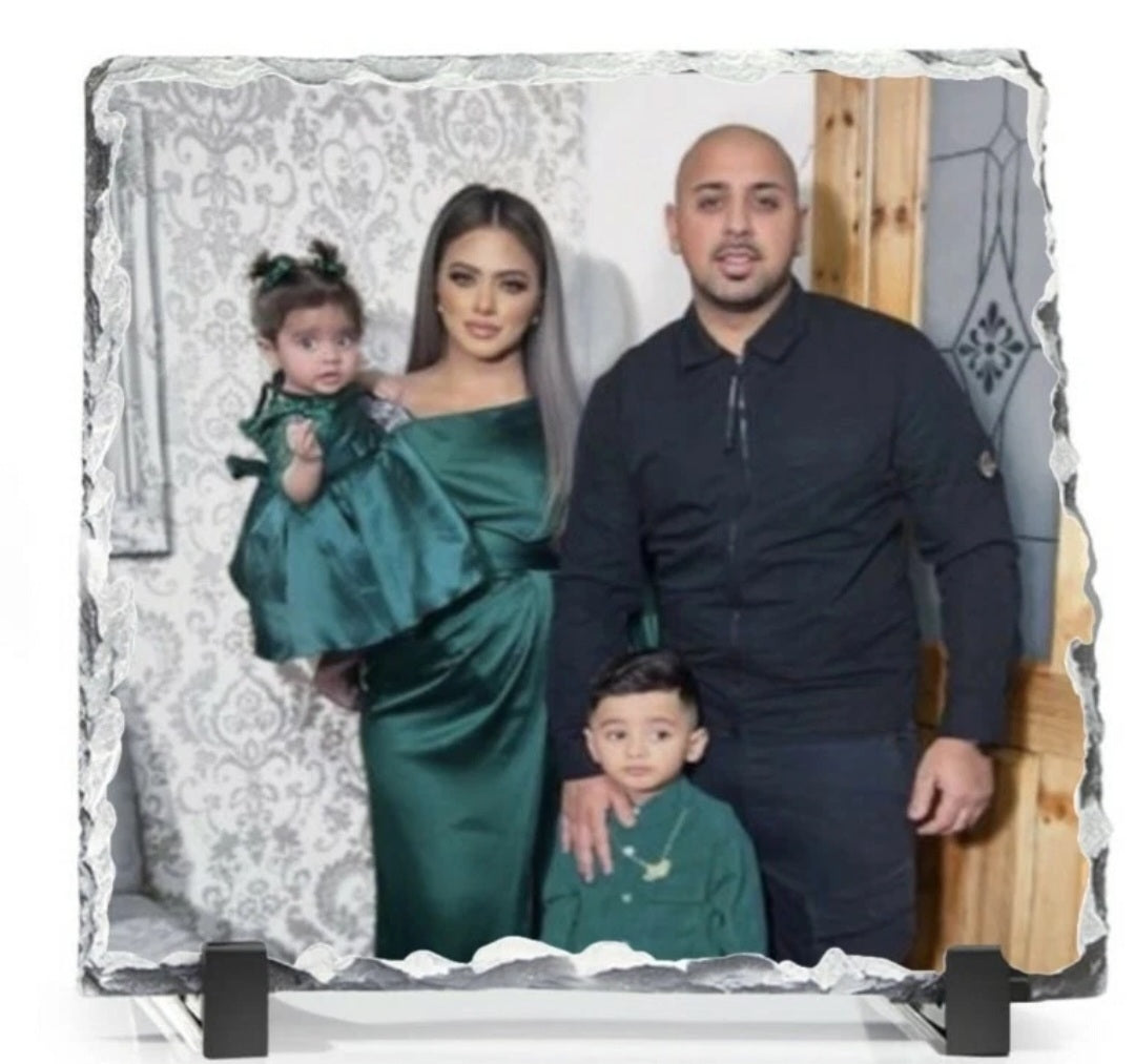 Custom Photo Slate - Personalised Keepsake